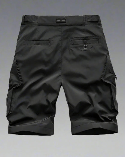 Shorts Cargo Noir Essentiels - shorts cargo - Shorts Cargo Noir pour Aventuriers Urbains