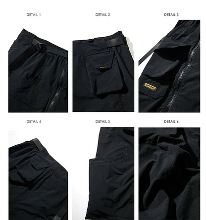 Shorts Cargo Noirs Élégants -  noirs - Shorts Cargo Noirs Élégants pour un Style Urbain