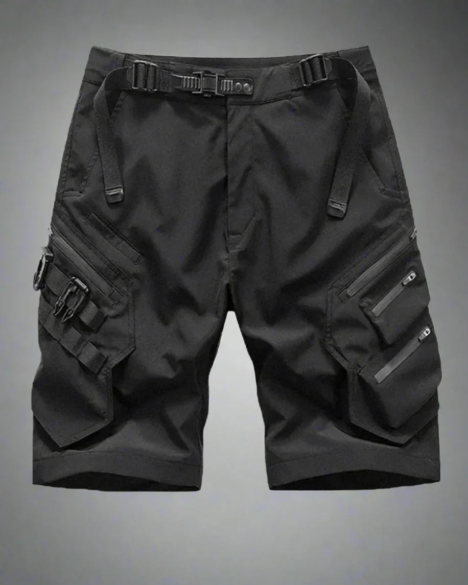 Shorts Cargo Noirs Stylés - shorts - Shorts Cargo Noirs Stylés pour un Confort Urbain