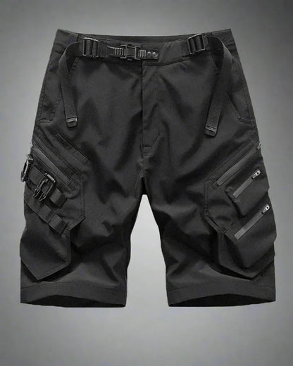 Shorts Cargo Noirs Stylés - shorts - Shorts Cargo Noirs Stylés pour un Confort Urbain