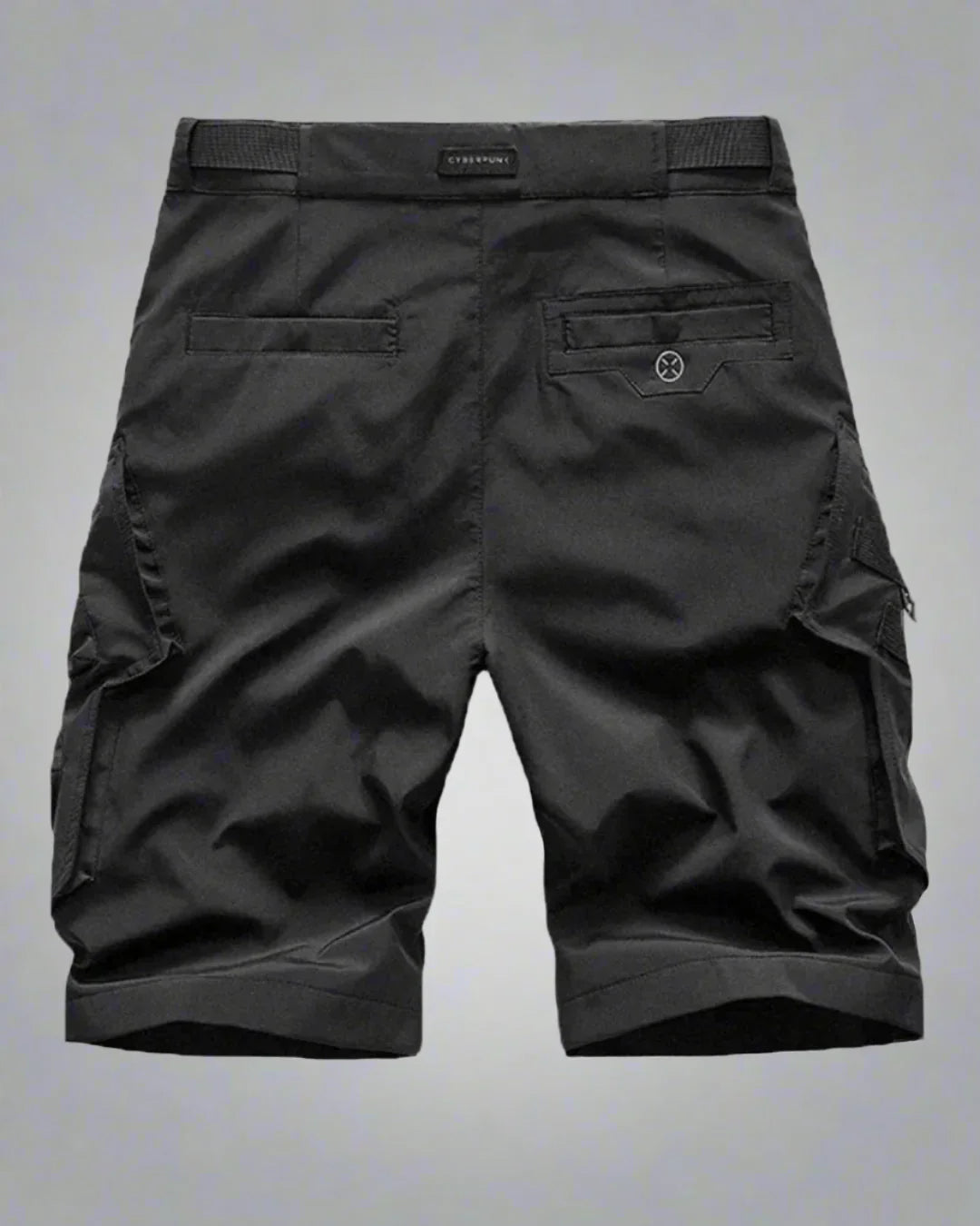 Shorts Cargo Noirs Stylés - shorts pour aventure urbaine - Shorts Cargo Noirs Stylés pour un Confort Urbain
