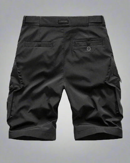 Shorts Cargo Noirs Stylés - shorts pour aventure urbaine - Shorts Cargo Noirs Stylés pour un Confort Urbain