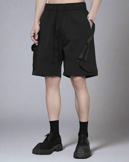 Shorts Cargo Patchwork Élégants - shorts - Shorts Cargo Patchwork Confortables et Pratiques