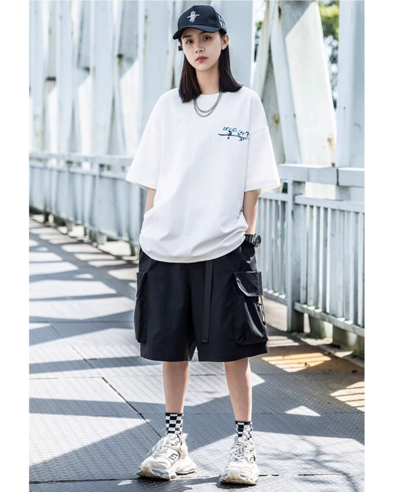 Shorts Cargo Poches Polyvalents -  style moderne - Shorts Cargo Polyvalents pour Aventures Urbaines