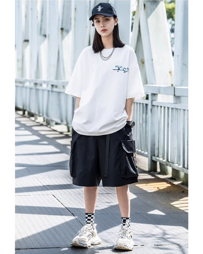 Shorts Cargo Poches Polyvalents -  style moderne - Shorts Cargo Polyvalents pour Aventures Urbaines