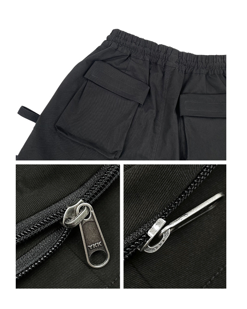 Shorts cargo polyvalents à poches multiples - shorts cargo - Shorts cargo à poches pour le plein air et la ville