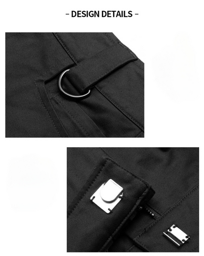 Shorts Cargo Prêts pour l'Aventure -  shorts avec poches amovibles - Shorts Cargo Légers pour un Été Confortable et Tendance