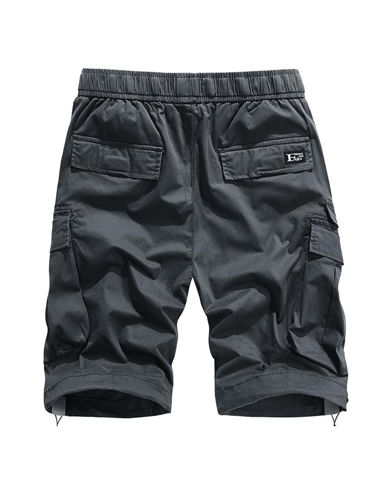 Shorts Cargo Réfléchissants Prêts pour l'Aventure -  mode urbaine - Shorts cargo réfléchissants pour vos aventures nocturnes