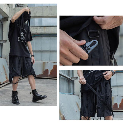 Shorts Cargo Stylés pour Tous les Jours -  vêtement techwear - Shorts Cargo Confortables et Pratiques au Quotidien
