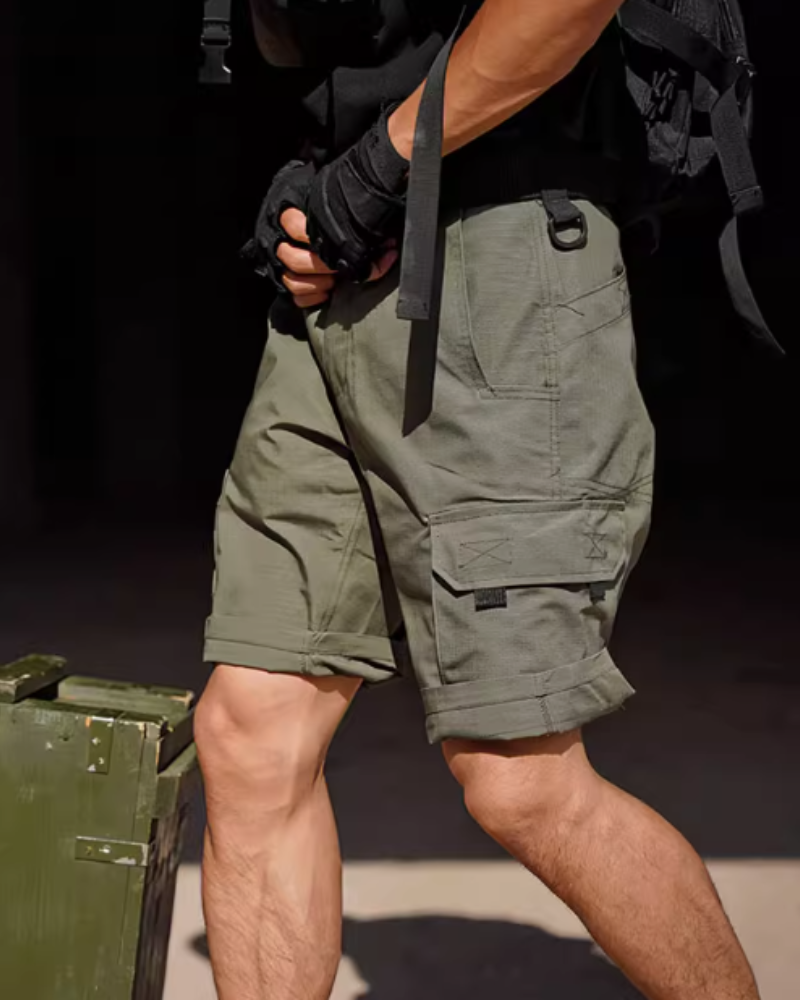 Shorts Cargo Tactiques de l'Explorateur -  shorts techwear - Shorts Cargo Tactiques : Confort et Praticité en Plein Air