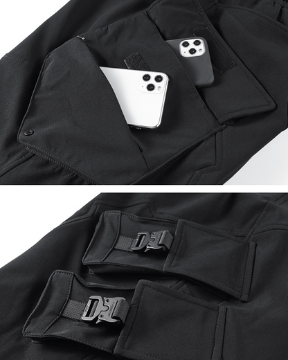 Shorts Cargo Tech Adaptatifs -  techniques - Shorts Cargo Tech Adaptatifs pour Aventures en Plein Air