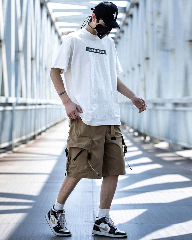 Shorts Cargo Urbains Polyvalents -  polyvalents - Shorts Cargo Urbains Polyvalents pour un Style Moderne