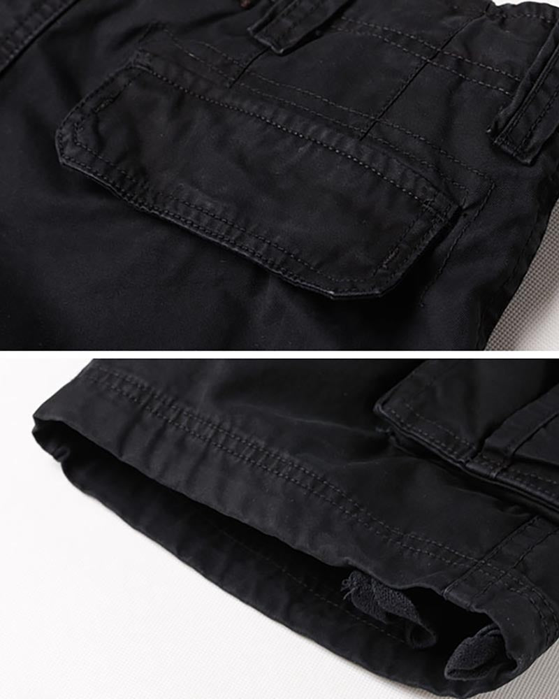 Shorts Cargo Utilitaires de l'Explorateur -  ceinture tactique - Shorts Cargo Utilitaires pour Aventuriers Actifs