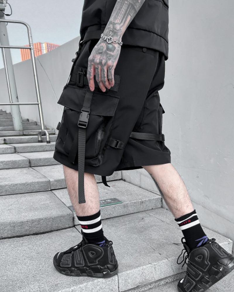 Shorts Cargo Utilitaires Stylés -  mode urbaine - Shorts Cargo Stylés pour un Été Confortable