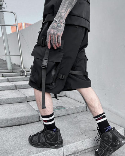 Shorts Cargo Utilitaires Stylés -  mode urbaine - Shorts Cargo Stylés pour un Été Confortable