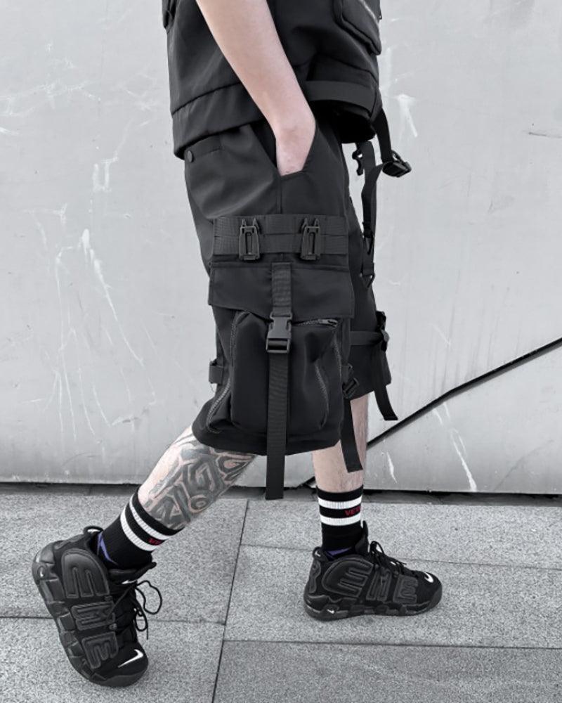 Shorts Cargo Utilitaires Stylés -  vêtements d'été - Shorts Cargo Stylés pour un Été Confortable