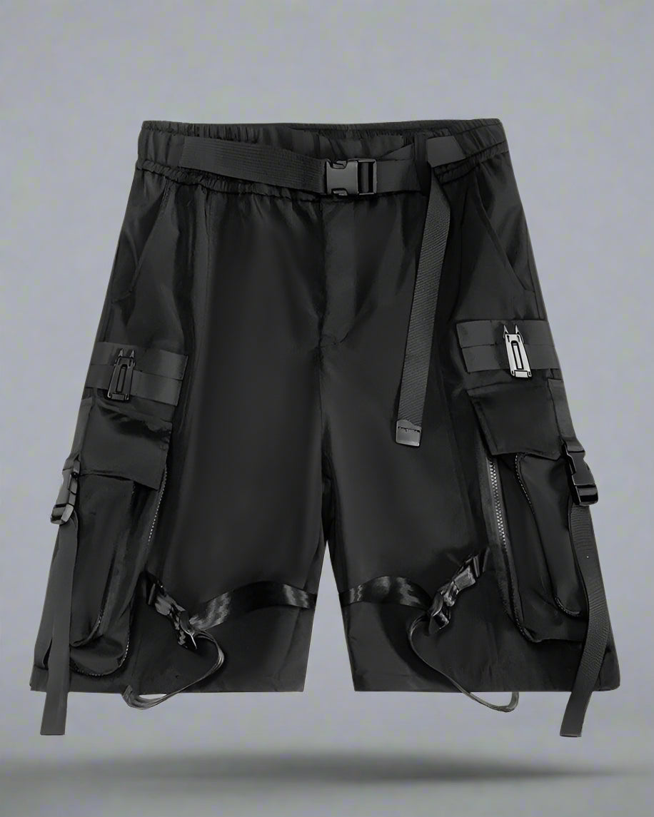 Shorts Cargo Utilitaires Stylés -  vêtements streetwear - Shorts Cargo Stylés pour un Été Confortable