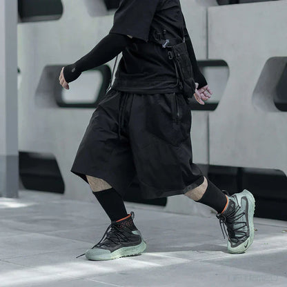 Shorts Chic Été - shorts techwear - Shorts Techwear Chic pour un Style Urbain en Été