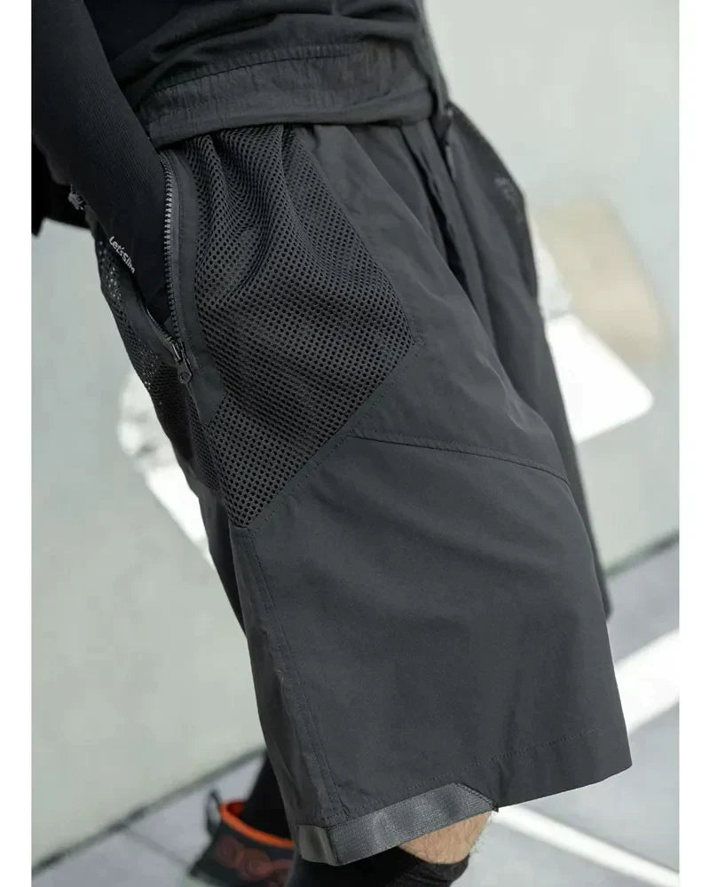 Shorts Chic Été - shorts techwear - Shorts Techwear Chic pour un Style Urbain en Été