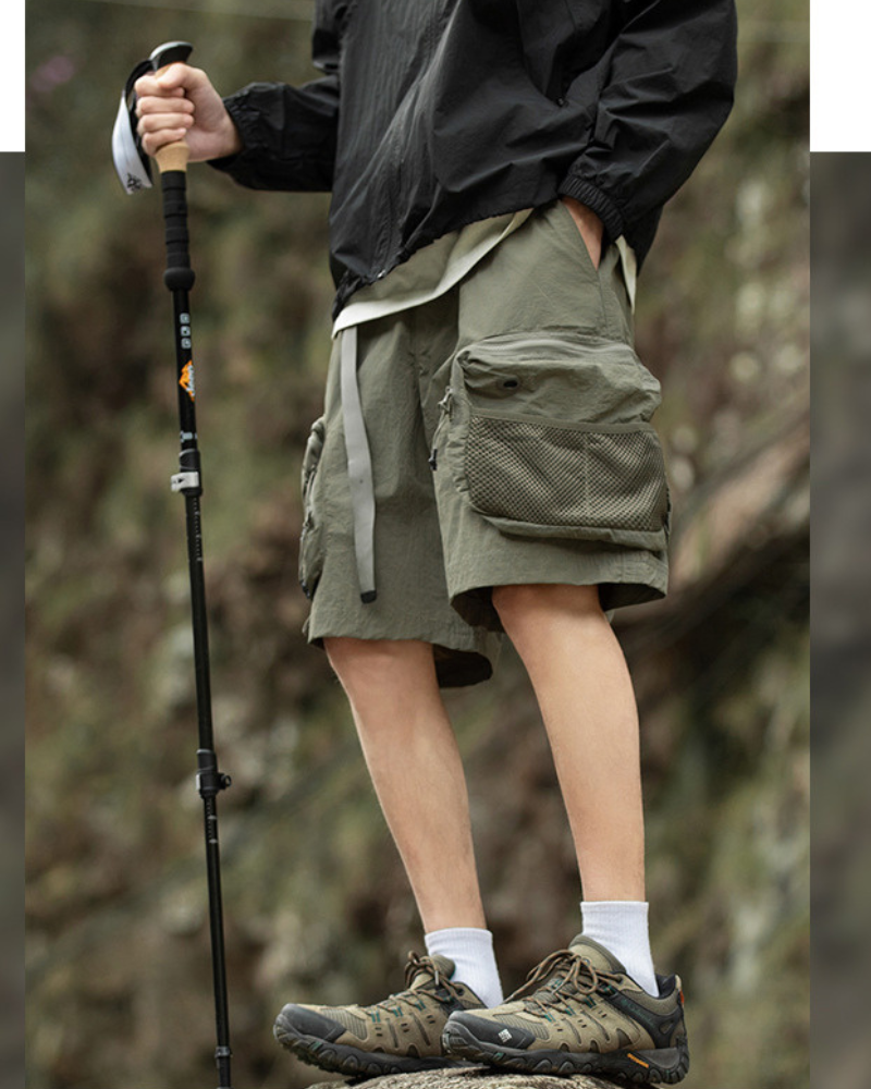 Shorts d'Aventure Ultime d'Été - shorts fonctionnels - Shorts d'Aventure Été avec Multiples Poches Pratiques