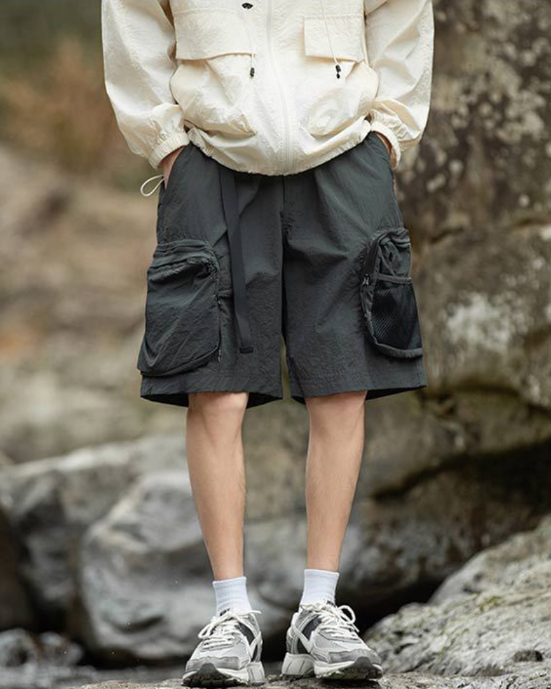 Shorts d'Aventure Ultime d'Été -  vêtements de plein air - Shorts d'Aventure Été avec Multiples Poches Pratiques