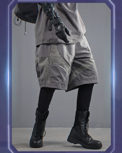 Shorts de Motion Respirants -  techwear - Shorts de Sport Cargo Respirants pour l'Été