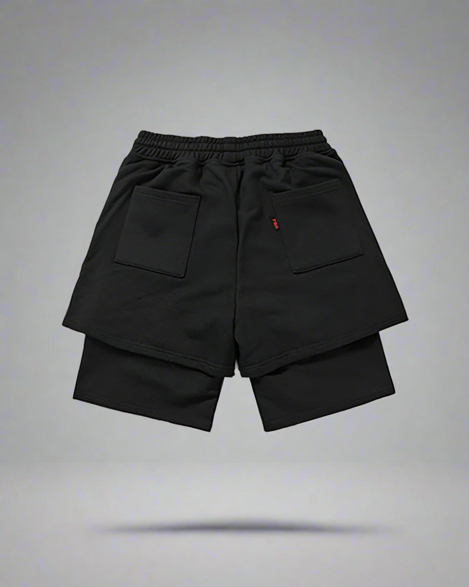 Shorts de Performance Biker Haute Technologie -  performance biker - Shorts de Performance Biker Cyberpunk pour Urbaine