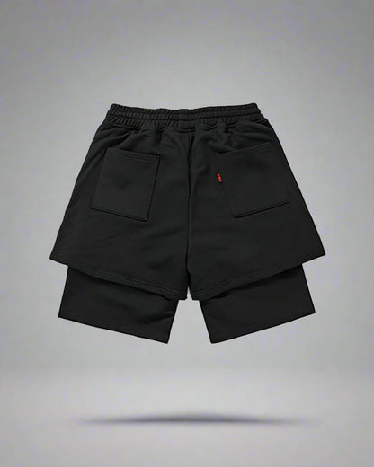 Shorts de Performance Biker Haute Technologie -  performance biker - Shorts de Performance Biker Cyberpunk pour Urbaine
