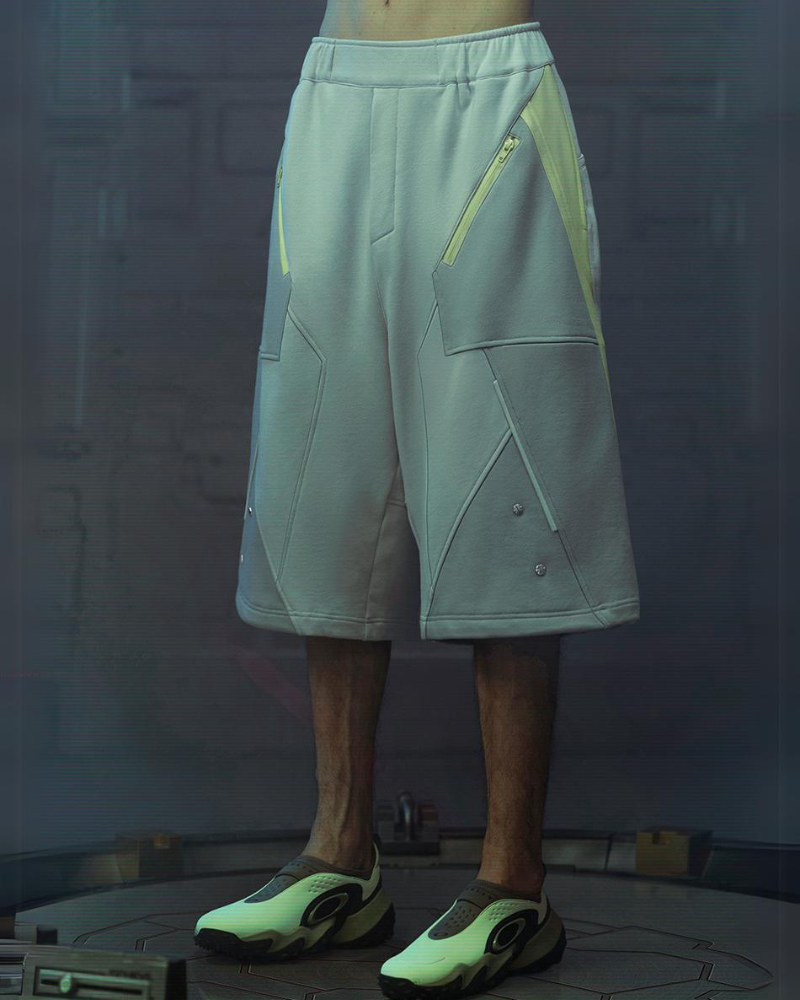 Shorts de Sport Urbains Cyber - shorts - Shorts de Sport Urbains Cyber pour un style futuriste