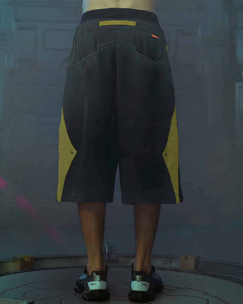 Shorts de Sport Urbains Cyber -  techwear - Shorts de Sport Urbains Cyber pour un style futuriste