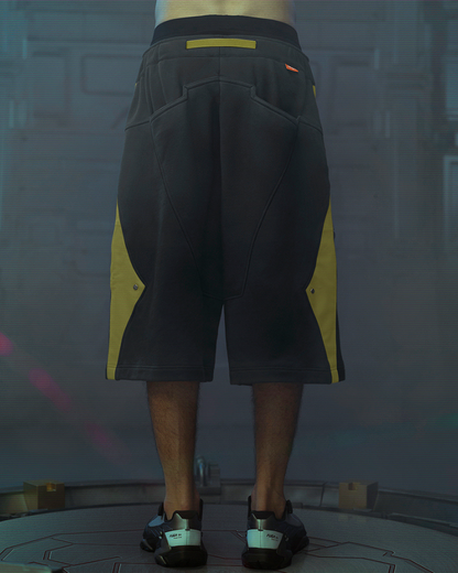 Shorts de Sport Urbains Cyber -  techwear - Shorts de Sport Urbains Cyber pour un style futuriste