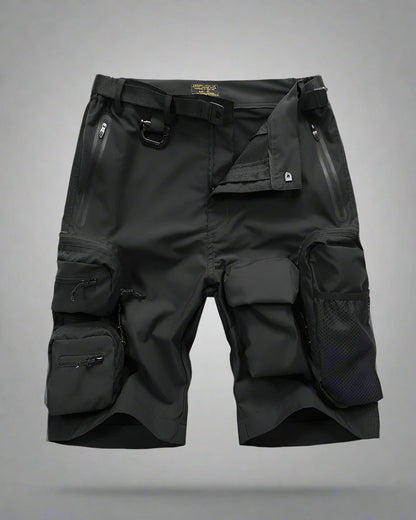 Shorts à Dos de Transport Polyvalents - shorts cargo techwear - Shorts Cargo Techwear : Style Urbain et Fonctionnalité
