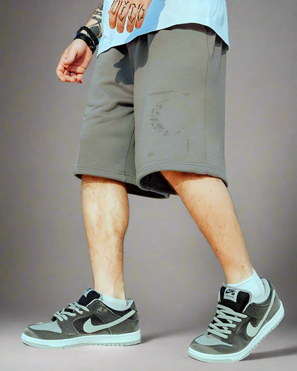 Shorts Lunar Dream - Très Grand -  vêtements techwear - Shorts d'été Techwear très grands pour un style urbain