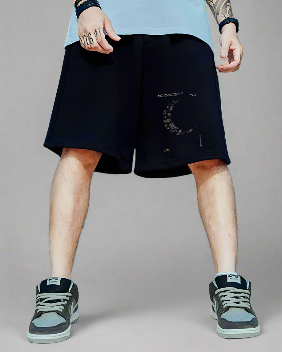 Shorts Lunar Dream - Très Grand - shorts confortables - Shorts d'été Techwear très grands pour un style urbain