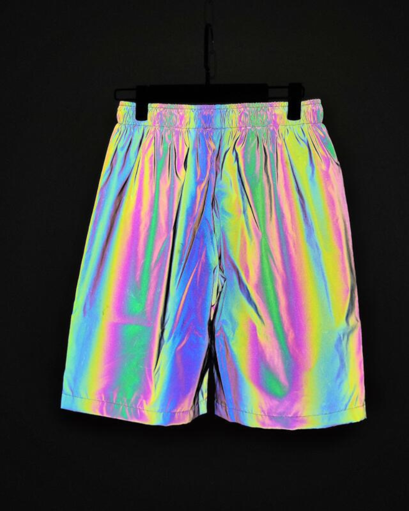 Shorts Rave Luminescents -  confort style - Shorts Rave Luminescents pour Festivals Énergiques
