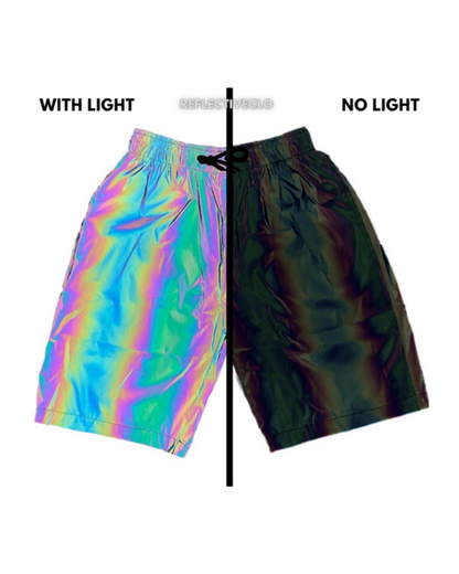 Shorts Rave Luminescents -  techwear festivals - Shorts Rave Luminescents pour Festivals Énergiques