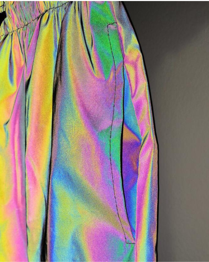 Shorts Rave Luminescents -  vêtements rave - Shorts Rave Luminescents pour Festivals Énergiques