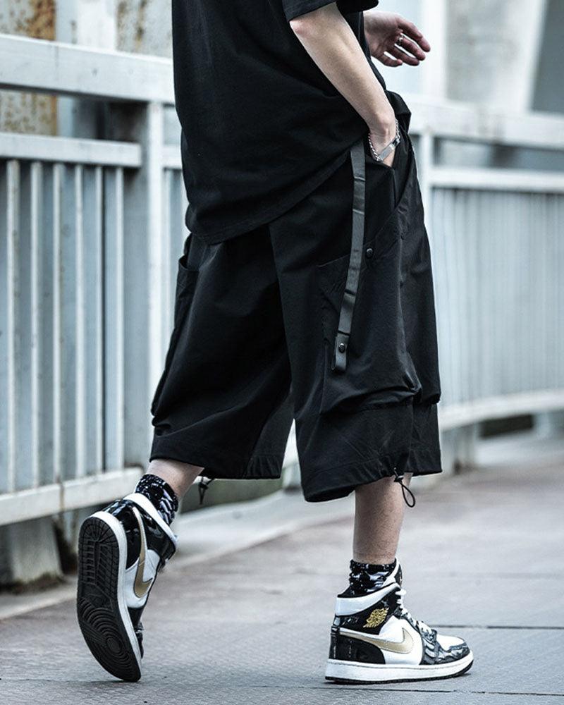 Shorts Style Urbain Dynamique -  look moderne - Shorts Cargo Confortables pour un Style Urbain