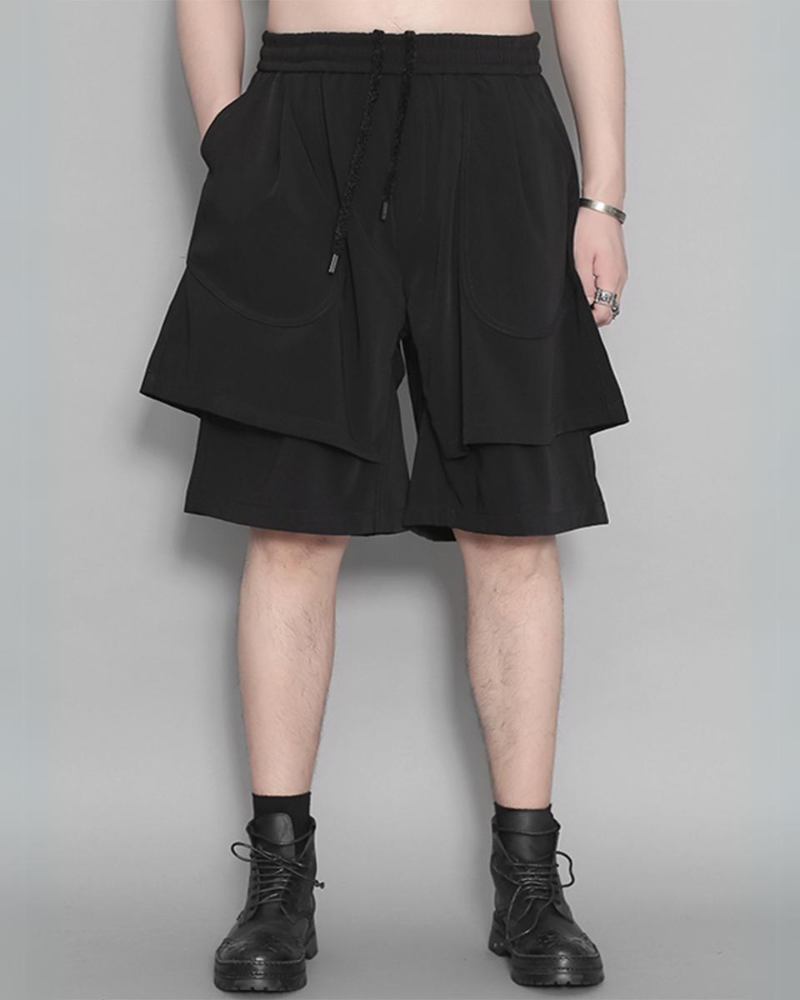 Shorts Tech Stylés d'Été - shorts pour hommes - Shorts d'Été à Double Couche pour Hommes