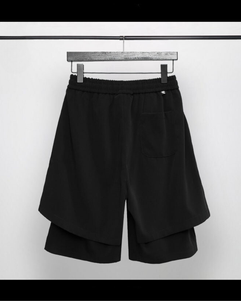 Shorts Tech Stylés d'Été -  shorts techwear - Shorts d'Été à Double Couche pour Hommes