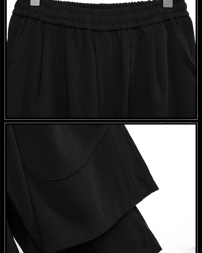 Shorts Tech Stylés d'Été -  tenue urbaine - Shorts d'Été à Double Couche pour Hommes
