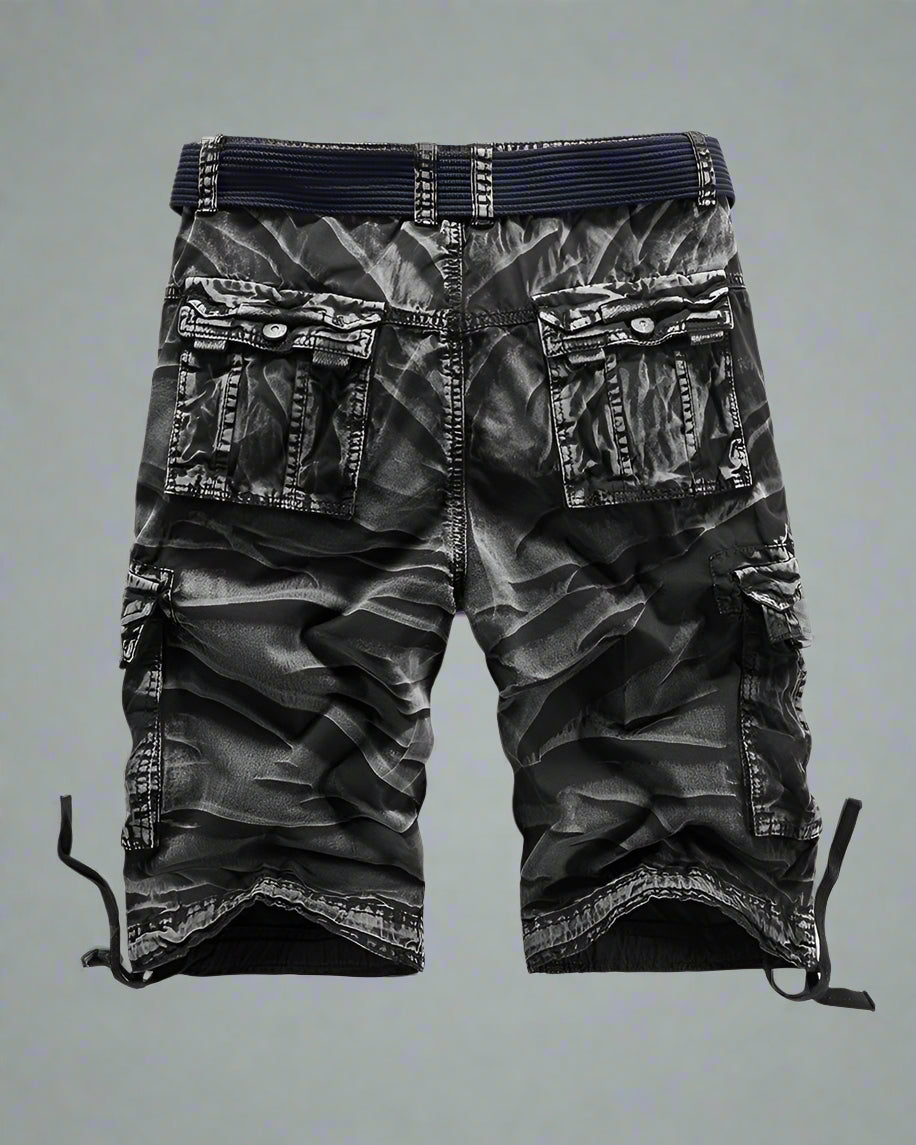 Shorts utilitaires camouflés adaptatifs -  shorts camouflés - Shorts utilitaires camouflés pour aventuriers en plein air