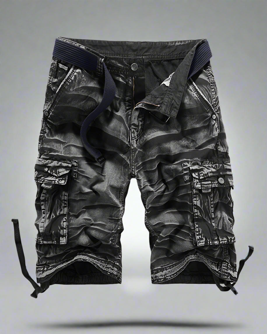 Shorts utilitaires camouflés adaptatifs - shorts cargo tactiques - Shorts utilitaires camouflés pour aventuriers en plein air