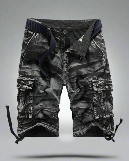 Shorts utilitaires camouflés adaptatifs - shorts cargo tactiques - Shorts utilitaires camouflés pour aventuriers en plein air