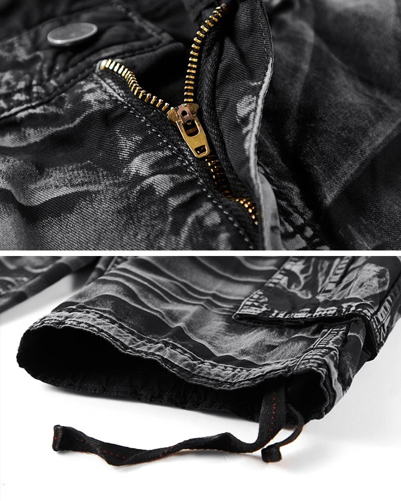 Shorts utilitaires camouflés adaptatifs - shorts cargo tactiques - Shorts utilitaires camouflés pour aventuriers en plein air