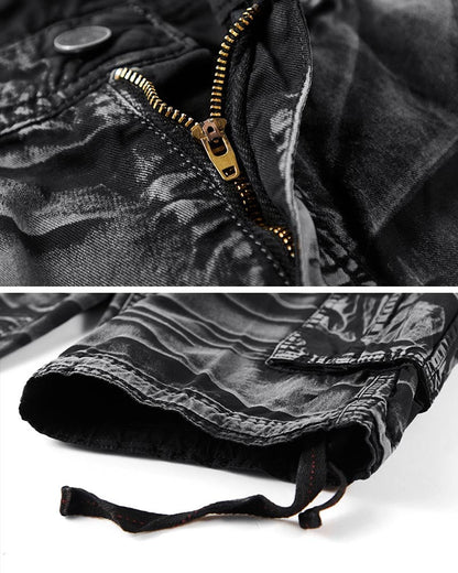 Shorts utilitaires camouflés adaptatifs - shorts cargo tactiques - Shorts utilitaires camouflés pour aventuriers en plein air