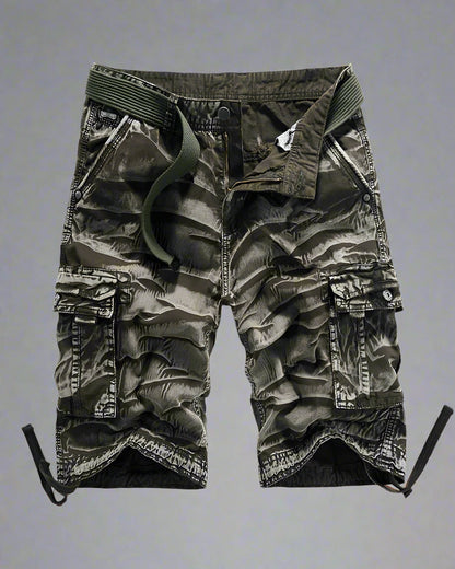 Shorts utilitaires camouflés adaptatifs - shorts utilitaires - Shorts utilitaires camouflés pour aventuriers en plein air