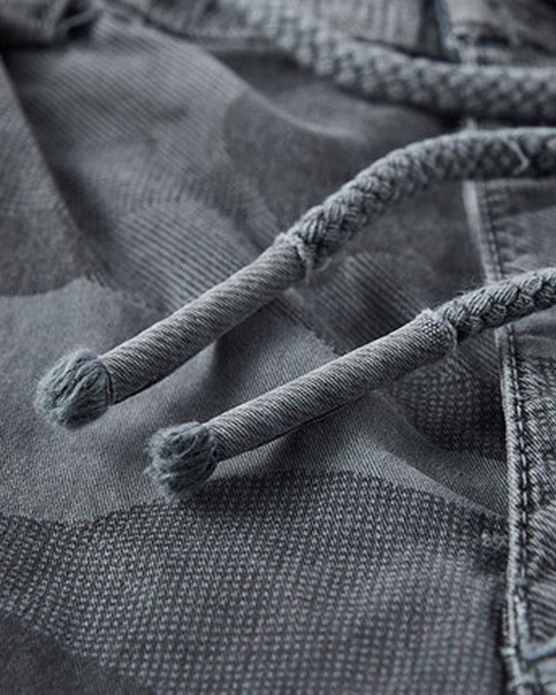 Shorts utilitaires cargo discrets -  shorts confortables - Shorts cargo camouflage pour les aventuriers