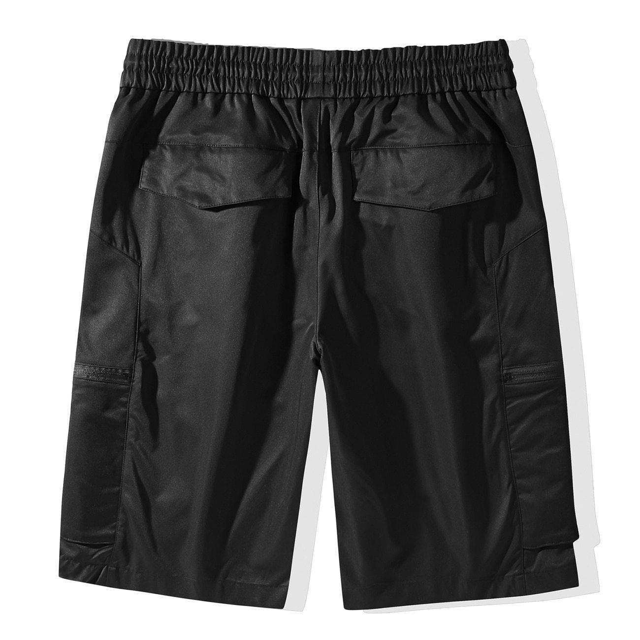 Shorts Utilitaires Techwear Urbains -  techwear - Shorts Techwear Urbains Polyvalents et Ergonomiques