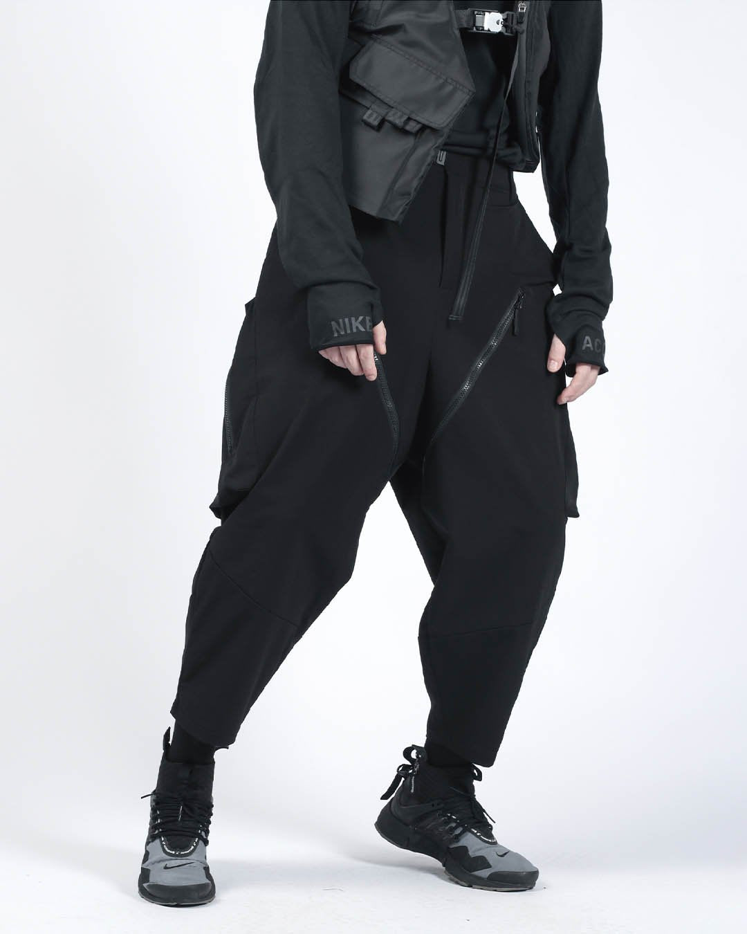 Pantalons décontractés surdimensionnés chics